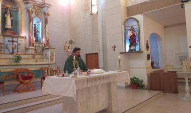 Audio de la Santa Misa domingo 26/07 presidida por el padre Fernando Malpiedi, Parroquia Santa Rosa de Lima Gral. Roca.
