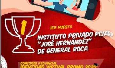 Alumnos de 6to Año del Inst. Priv. Prov. José Hernández obtuvieron el 1er premio en el Concurso Provincial "Identidad Virtual Promo 2020"