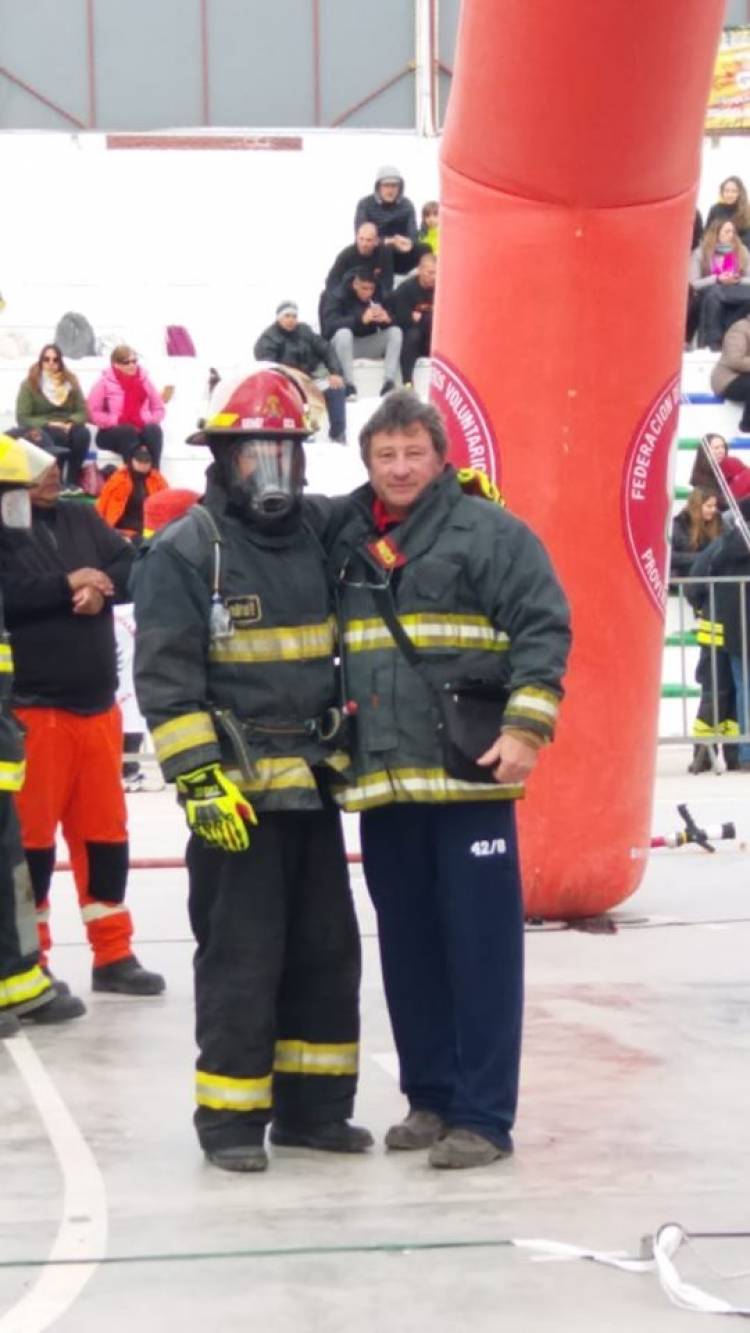 Marcos Botacin Campeón en individuales Olimpíadas provinciales de habilidades bomberiles
