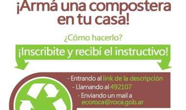 “Armá una compostera en tu casa” hablamos con la Ing. Carla Fernández y Marta Domenje de Eco Roca♻️ de la Secretaría de Medio ambiente de la Municipalidad de Gral. Roca.